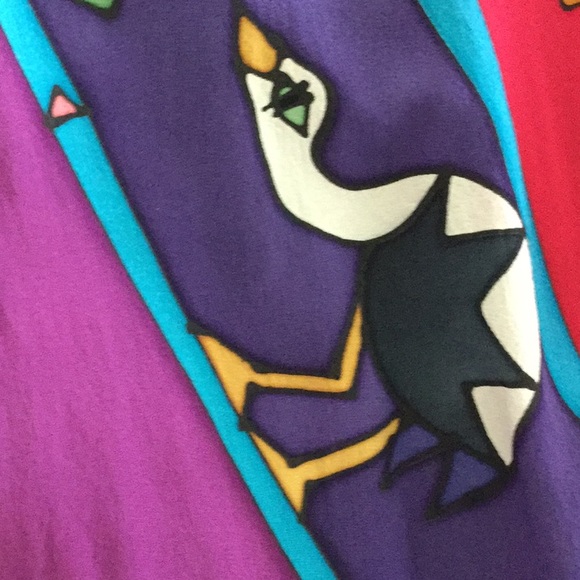 Handpainted silk top, OS - Picture 8 of 8